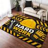Keep Up the Good Work On Labor Day Floor Mat Soft Thickened Non-Slip Bedroom Living Room Door Mat Home Decor Flannel Rugs