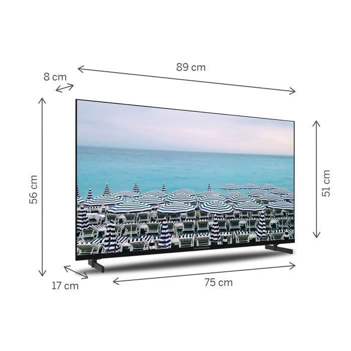 THOMSON 40" (101 Cm) LED FHD Téléviseur - Easy TV - 40FD2S13 - 2023