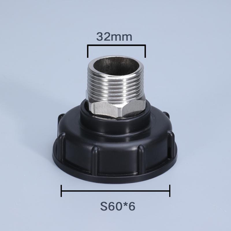 

Адаптер для бака IBC Thicken 1000L из нержавеющей стали 304, соединительный редуктор, фитинги для домашнего сада, инструмент для переключения