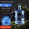 ZISIZ Thickened Silicone Water Dispenser Bottle