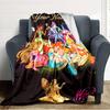Name Custom Winx Print Flannel Blanket High Quality Warm Comfortable Cover for All Seasons Perfect for Gifts Home Decor