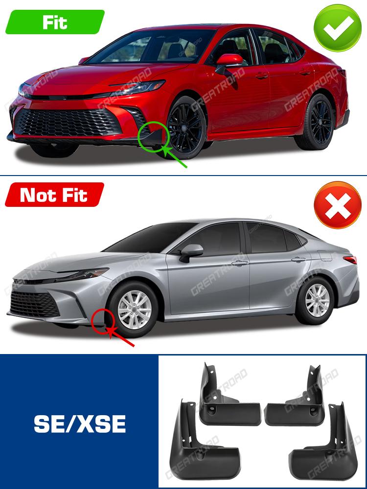 For Toyota Camry 2025 2025 2026 Fender Mudflaps Splash Guards Mudguards Mud Flaps car Accessories