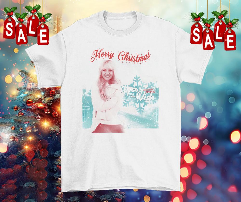 

Britney Spears The Best Christmas Song Ever Unisex T-Shirt AN022 Unisex T-Shirt XXL