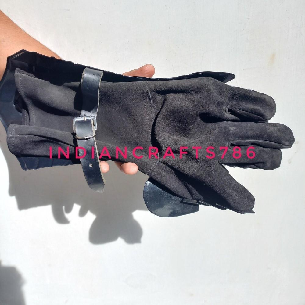 Medieval Steel Nazgul Gloves Costume Gauntlets Armor