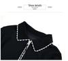 Flaw-Free Casual Lapel Hoodie for Middle-Aged Women - Loose Fit, Plus Size, Spring/Autumn European Style