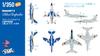 HMA Blue Impulse Resin Assembly Kit 1/350 T-4 & 2-Plane HMAM3-3501 (Airplane)