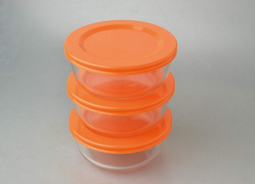 Iwaki Iwaki Żaroodporne Szklane Pojemniki do Przechowywania Zestaw Misek 9 Sztuk Kolorowy 800ml 2 3 4 Małe Zestawy Szkło 180ml, 400ml, Duży, Średni,