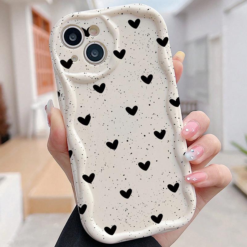 Phone Case For Xiaomi Redmi Note 15 14 12 13 Pro Plus 5G 4G A7 Pro 15C 15 A5 13C 14C 12C A3 Silicone Rainbow Love Heart Shell