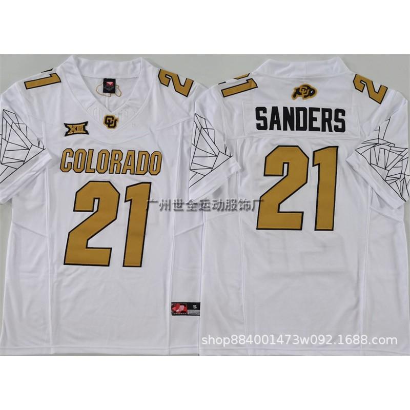 Mens Cotton Blend Football Jersey Colorado Buffaloes Wolverines Crimson Tide NCAA Team Apparel