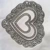 Heart Lace Hollow Frame Metal Steel Cutting Dies Stencil DIY Paper Card Embossing Die Template