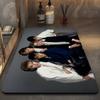 Klassische Britische Band Duran Duran Eingangstür-Matte Nordischer Stil Haus-Fußmatte Badezimmer-Toiletten-Matten Schlafzimmer Hotel Dekor-Matte
