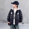 Boys Long Sleeve Baseball Jacket Kids Autumn Outerwear