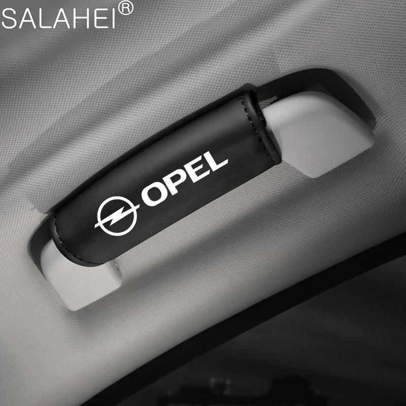 

PU Leather Car Roof Armrest Pull Cover Handle Gloves Protection For Opel Astra Insignia Corsa Zafira Meriva Mokka Vivaro Vectra
