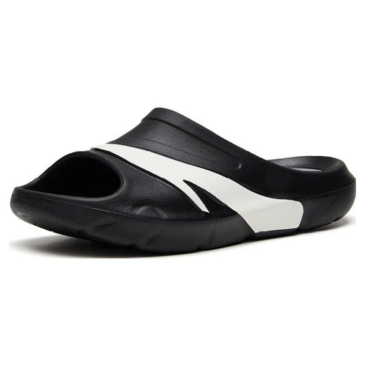 Anta C37 Series Thick Sole Comfortable Slide Sandals Women Footwear Black 122338511-4