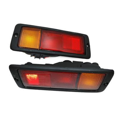 Bakre Bumper Reflexer Ljus MB124963 MB124964 För Pajero Montero 1992-99 Bakre Bumper Dimljus Varningslampor