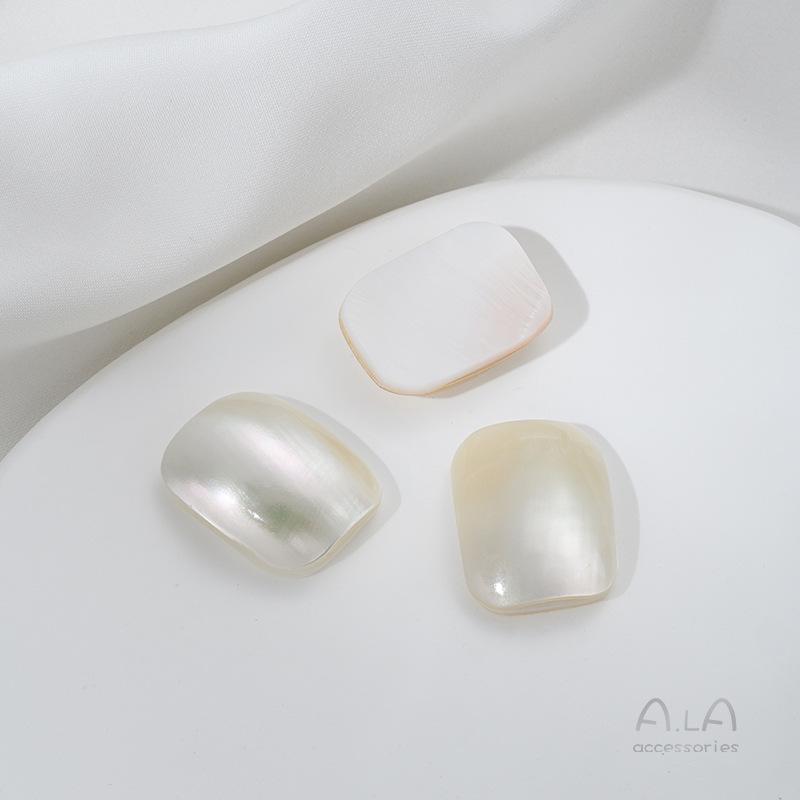 

Натуральный морской жемчуг Мабэ японский кулон-ожерелье: Самодельные аксессуары из ракушек, обмотанные проволокой