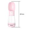 Pet 2-in-1 Dog Water Bottle Food Container for Small Medium Dog Cat Portable Leakproof Drinking Bowl Outdoor Hiking Pug Supplies