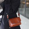 New Women's Shoulder Bag Luxury Designer Vintage Crossbody Bag High Quality Cowhide Women Square Messenger Bags 3412