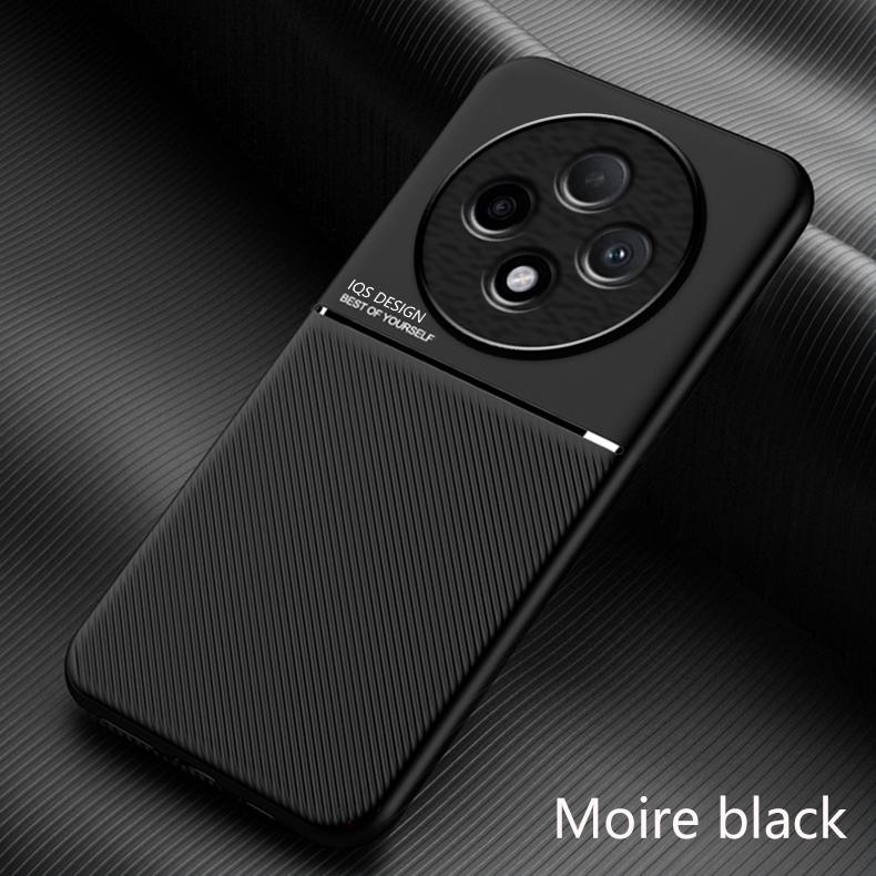 Pro OPPO Reno 12F 5G Pouzdro Textura kůže Držák do auta s magnetem Pouzdra na telefon pro Oppo Reno12F Reno 12 F 5G CPH2637 6,7" Zadní kryt