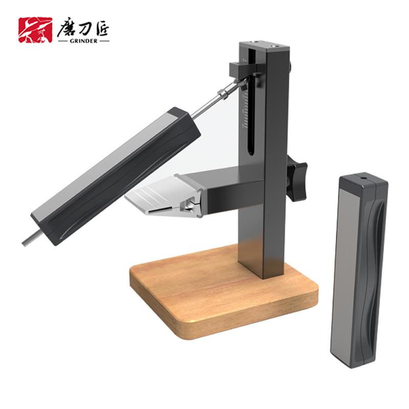 

Fixed Professional Knife Sharpener with Diamond Set 360#& 600#& 800#& 1000#& and Precision Angle Guide 10° ~ 30° 137.5 107.3 193mm
