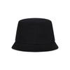 VARZAR VA Curved Logo Short Visor Bucket Hat Black