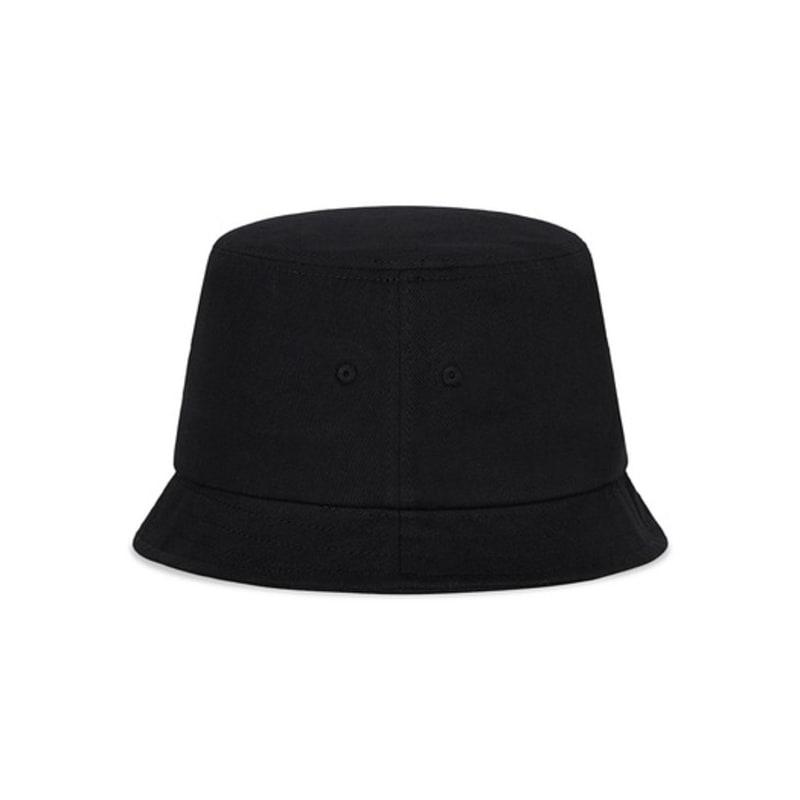 VARZAR VA Curved Logo Short Visor Bucket Hat Black
