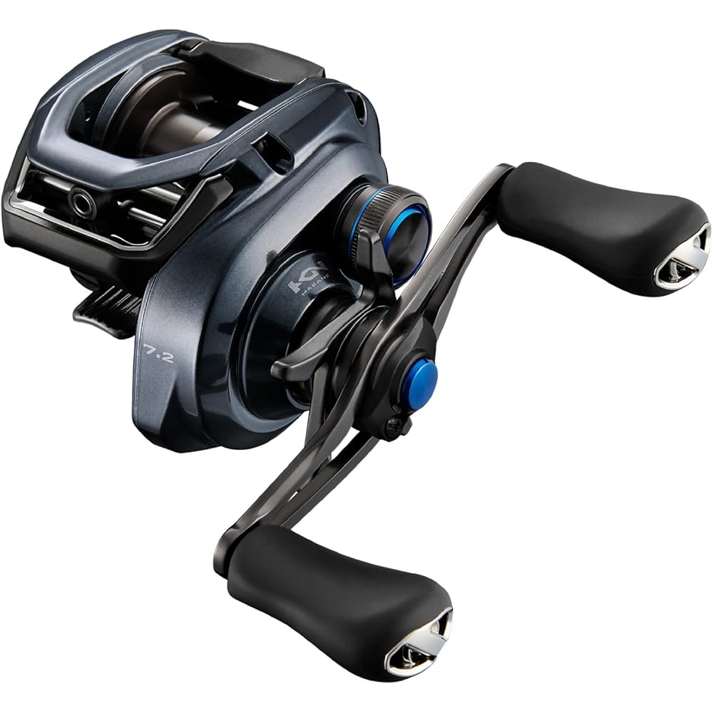 Shimano SLX 71HG Left Hand Baitcasting Reel 7.1:1 Gear Ratio Lightweight Design Fishing Tackle