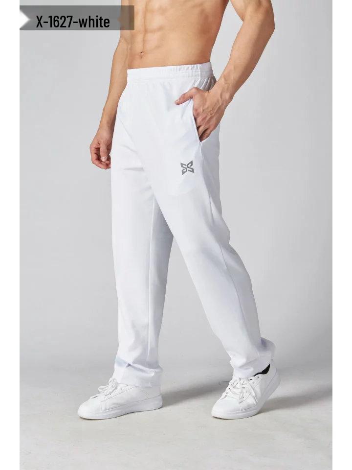 

Унисекс Длинные Спортивные Брюки для Фитнеса, Бега и Тренировок - Идеальны для Весны и Осени Women 3XL белый