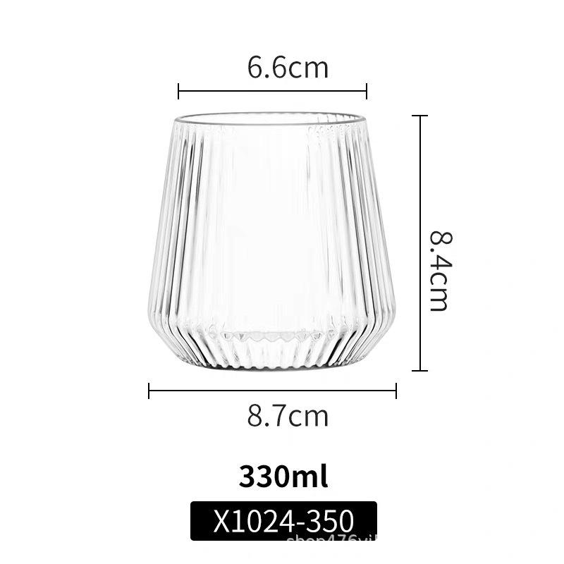 Shatterproof Acrylic Beverage Cup for Coffee, Juice, or Beer - Ideal for Commercial, Hotel, and Restaurant Use. 301-400ml