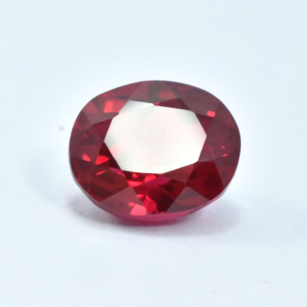 Extremely Rare 13.75 Ct Natural CERTIFIED Loose Gemstone Oval Cut Blood Red Ruby SU-1042