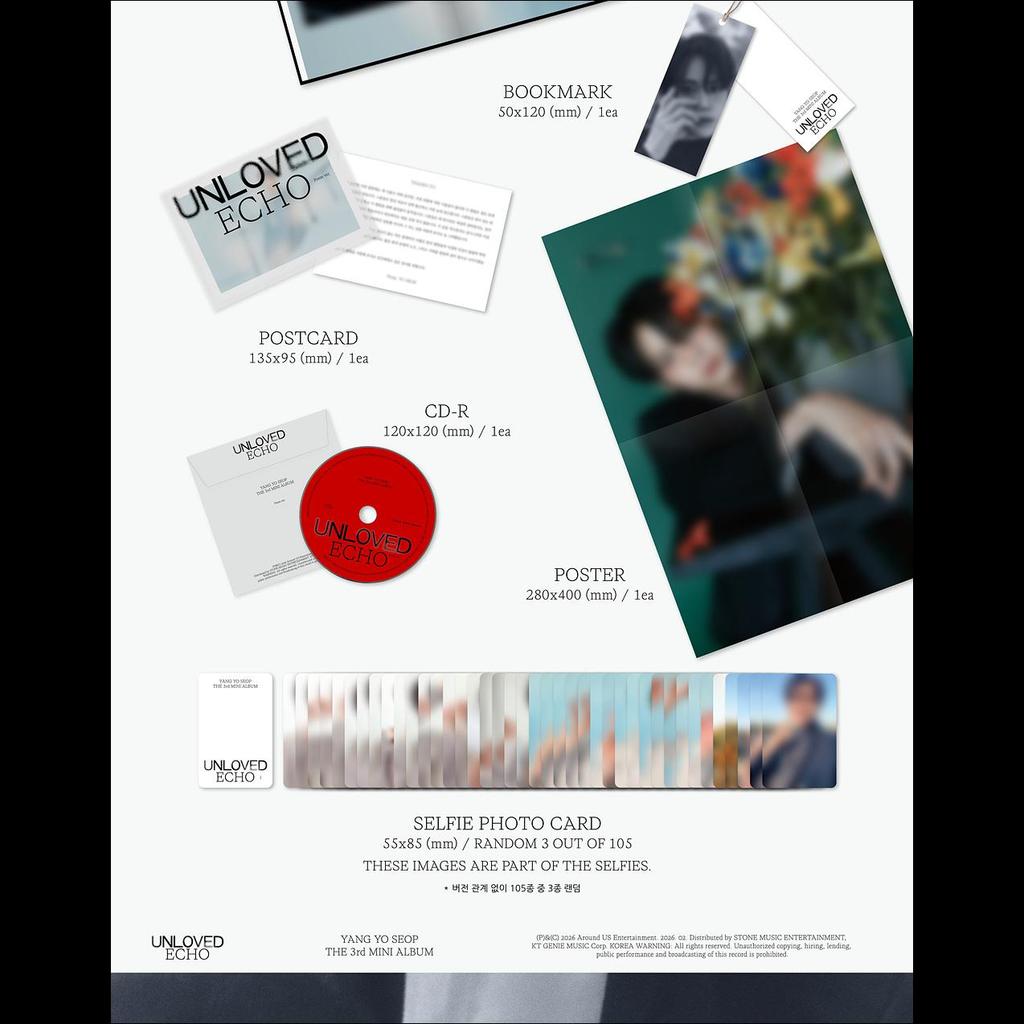 YANG YO SEOP (HIGHLIGHT) Unloved Echo (Poem Ver. / Cinema Ver.)