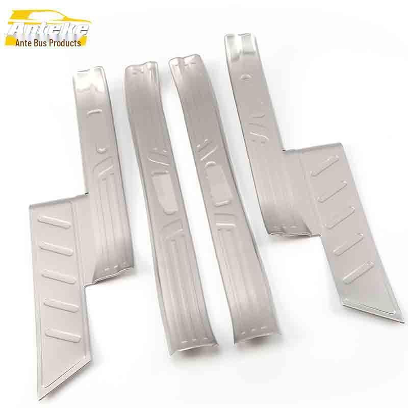 Cheetah CS10 Stainless Steel Bumper Sill Strip & Welcome Pedal Trim Modification.