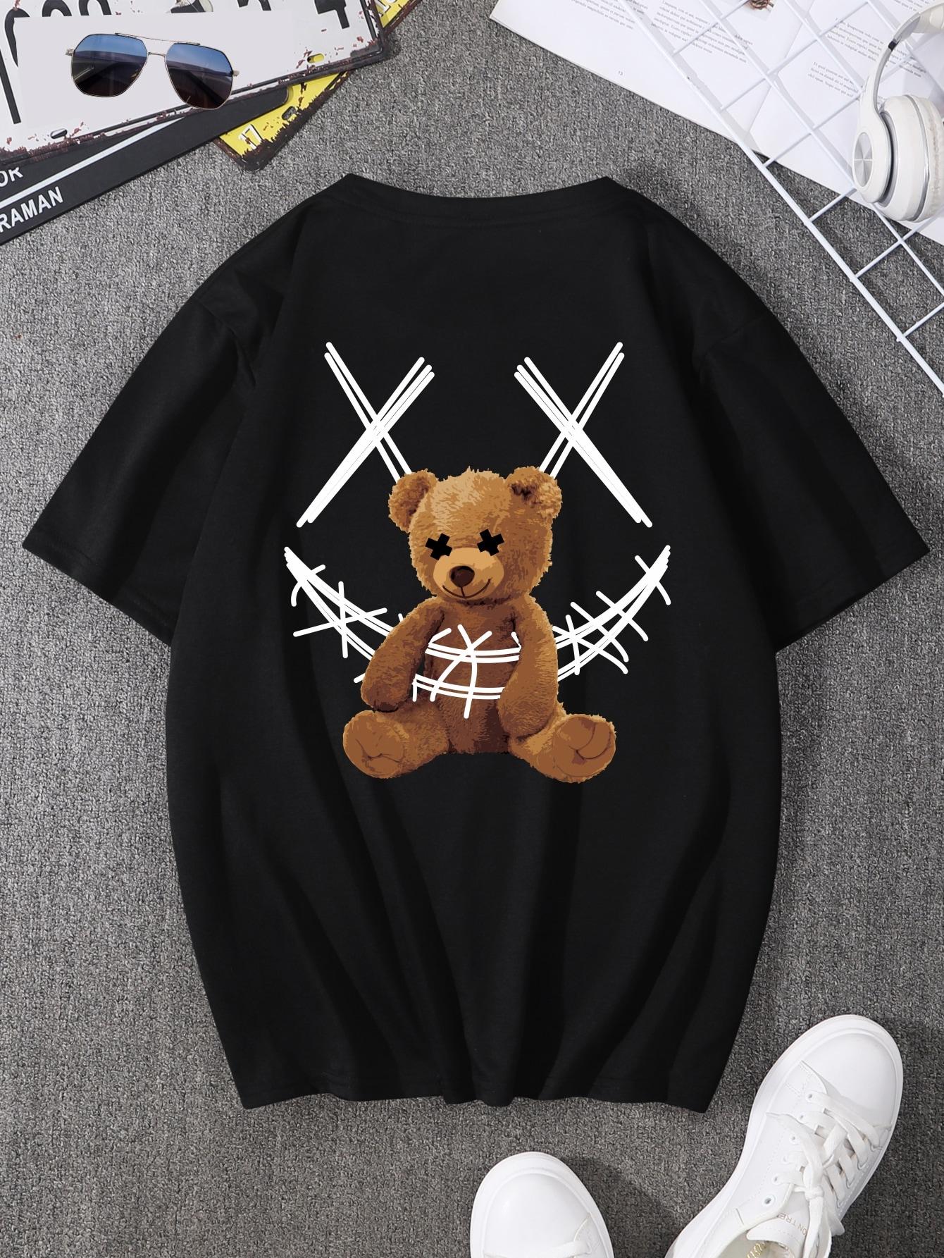 

Футболка Manfinity LEGND Men с принтом медведя XL