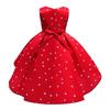 Dressy Daisy Minnie Mouse Halloween Costume for Girls, Kids, Polka Dot Skirt, Sleeveless Outfit with Headband, Red, Size 130, Ages 6-7