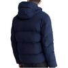 Calvin Klein Solid Color Hooded Zip-Up Long Sleeve Jacket Men jackets Navy-Blue 40QP526-410