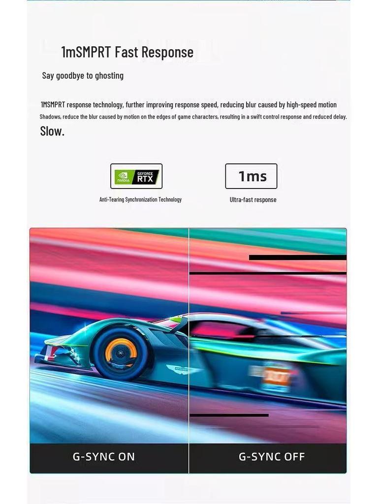 Ultra-thin HD LCD Desktop Monitor: 19, 20, 22, 24, 27-inch 4K Screen