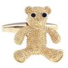 Teddy bear gold cufflinks cufflinks cufflinks n01324
