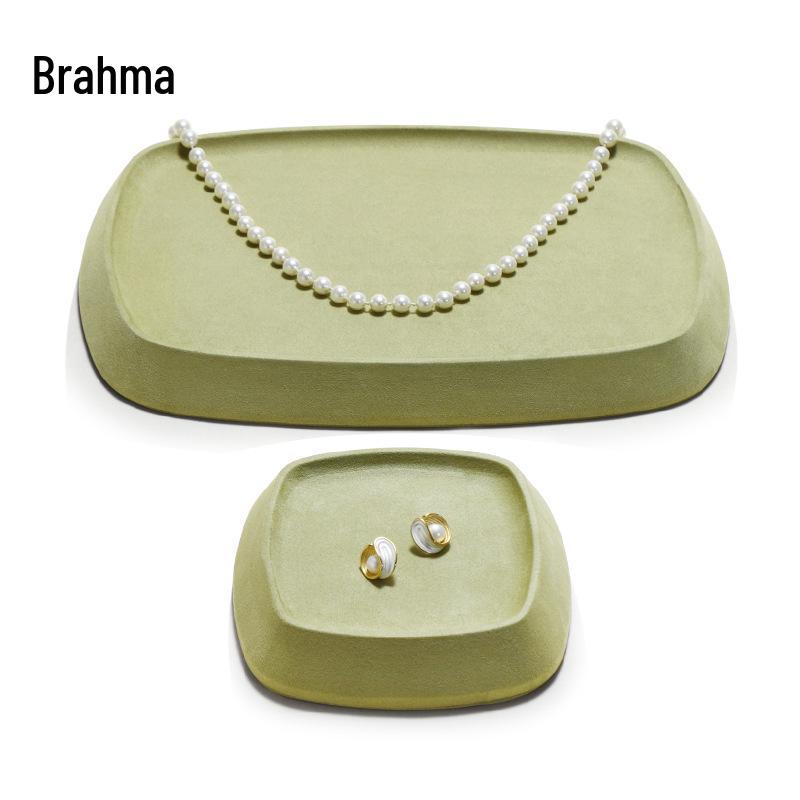 Velvet Jewelry Display and Storage Tray for Necklaces and Rings