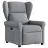 VidaXL Recliner Light Grey Fabric, Armchair, TV Recliner, Stroller, Recliner for People 4015656