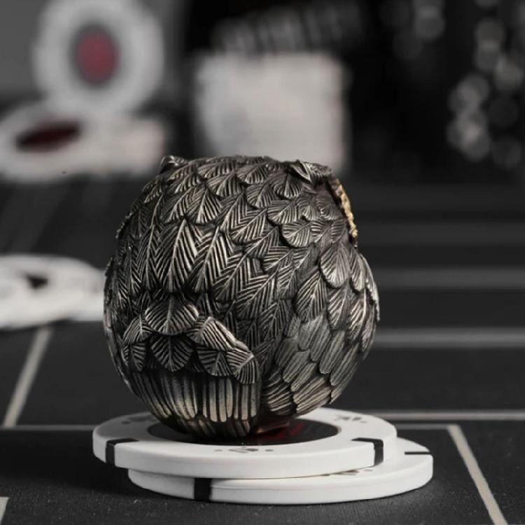 Charm Resin Owl Decoration With Fine Detail Owl Sculpture For Bedroom, Office, Or Living Area for Stylish Home