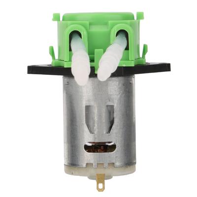 12V  3*5 Dosing Pump DIY Peristaltic Tube Head For Aquarium Lab Chemical Analysis(green)