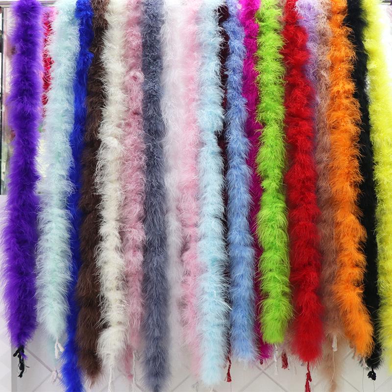 Colorful Turkey Feather Trim, 16g Single Layer for Clothing, Latin Dance Accessories, and Graduation Design