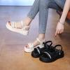 Fashion Without Back Drawstring Black Women Sandal Women's Slippers Home Shoes Luxury Brand Women Sneakers Sport Tenis Training