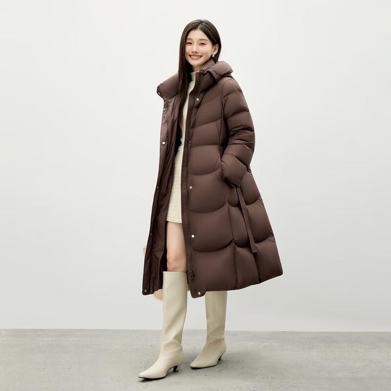 Women's Classic Hooded Long Down Jacket