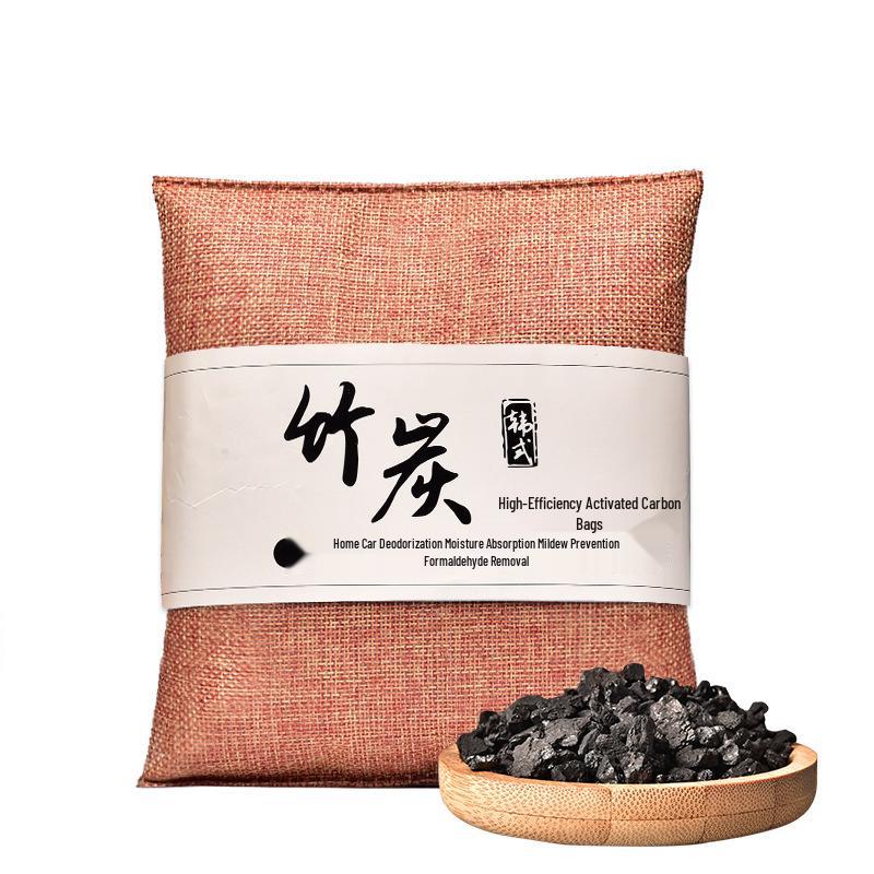 Bambu Kolpåse – Bil Deodorant för Lukt- och Formaldehydborttagning