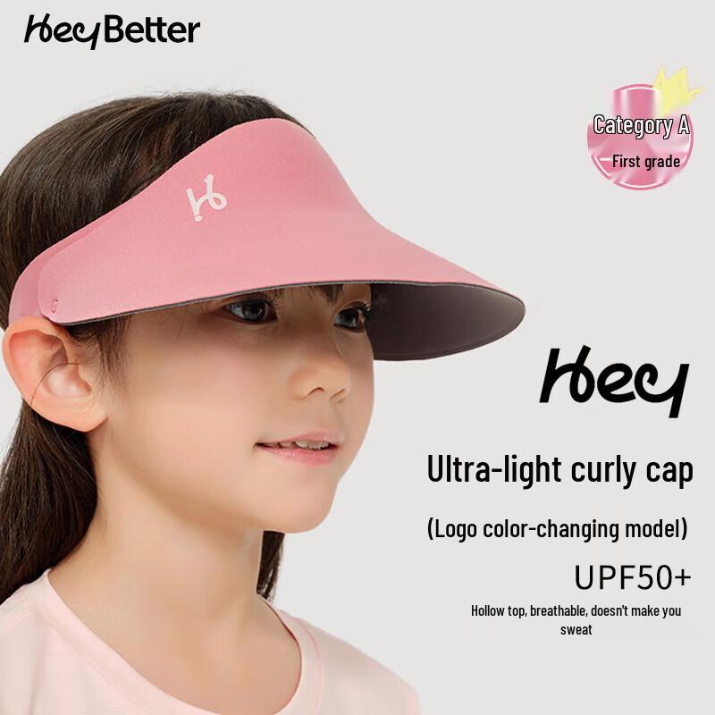 HeyBetter Kids UPF50+ UV Protection Visor Hat One Size