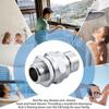 Quickly Connects Shower Head Swivels Adapter 360 Full Rotation for Height Customizable Showers