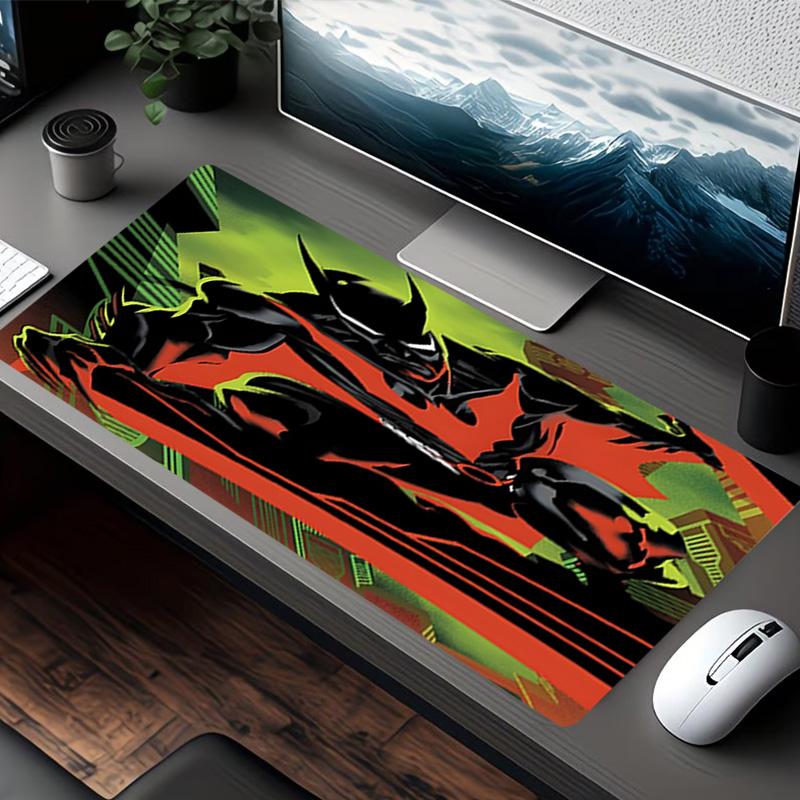 Batman Print Mouse Pad, for Keyboard Pad Laptop PC Mat for Office Home Use, Desk Decor, Perfect Birthday Gift for Gamers