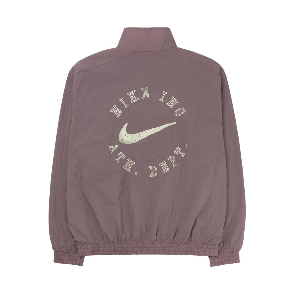 Nike Club Swoosh Comfortable Fashionable Simple Versatile Jacket Men Jacket Gray Pink HV6918-204