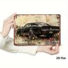Lada Retro Metal Tin Sign Garage Wall Decor Vintage Car